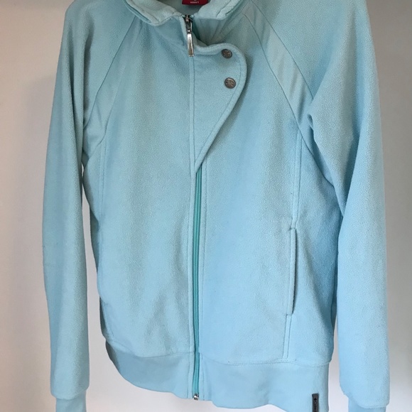 Columbia Women's Full Zip Hoodies, Turquoise, Size S-M - Picture 2 of 6